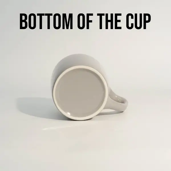 Design de alça de xícara de café cerâmica personalizada