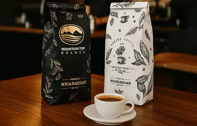 Saquinhos de Café com Impressão de Logotipo