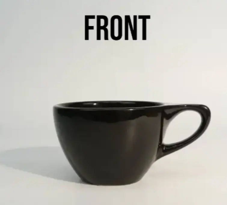 Design de Xícaras de Café Cerâmicas