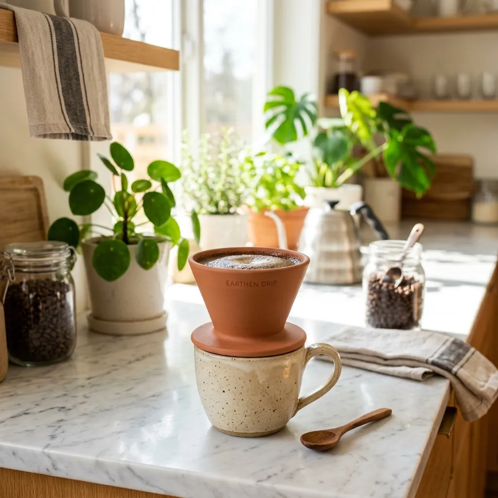 Terracotta_coffee_filter_on_counter