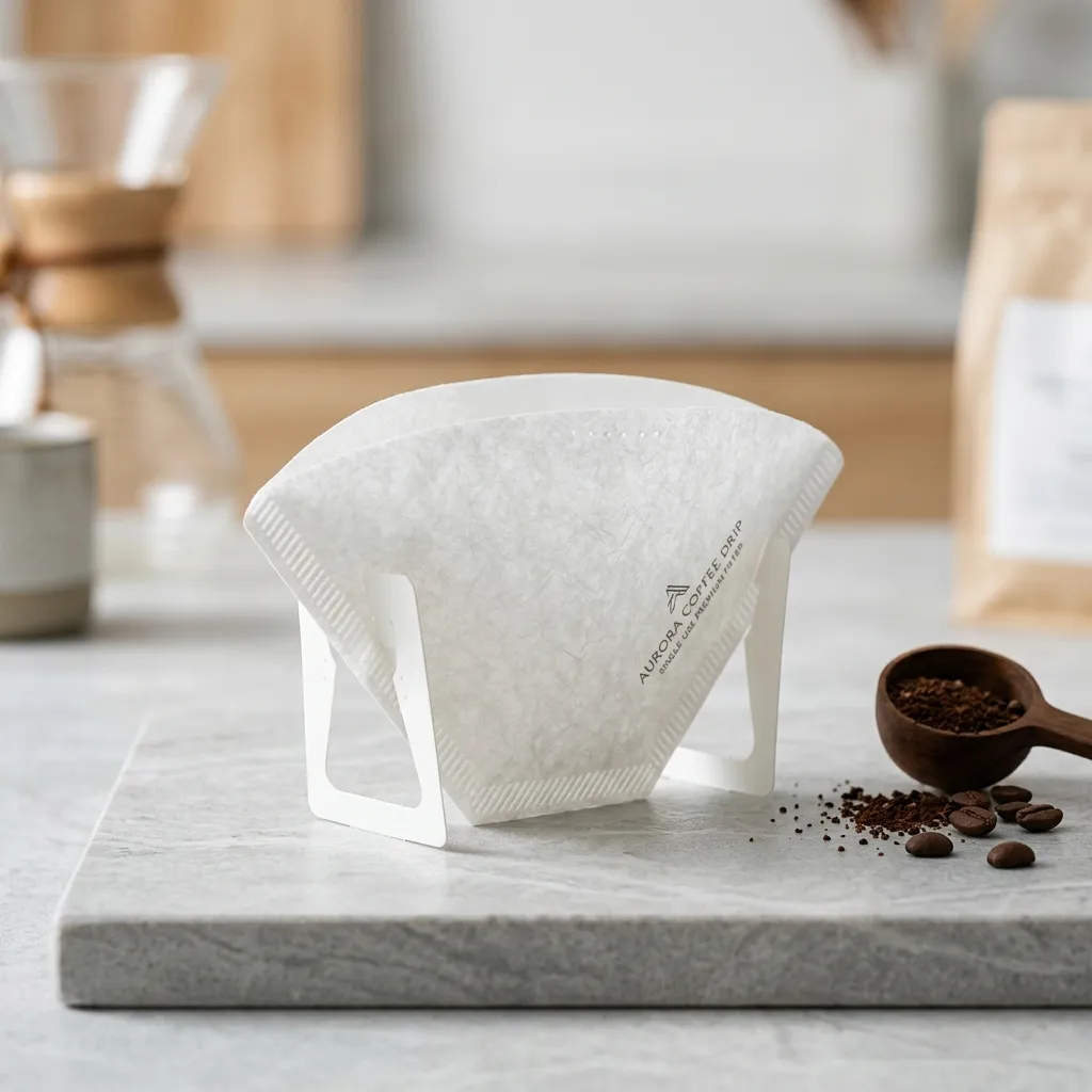 White_coffee_filter_on_stone