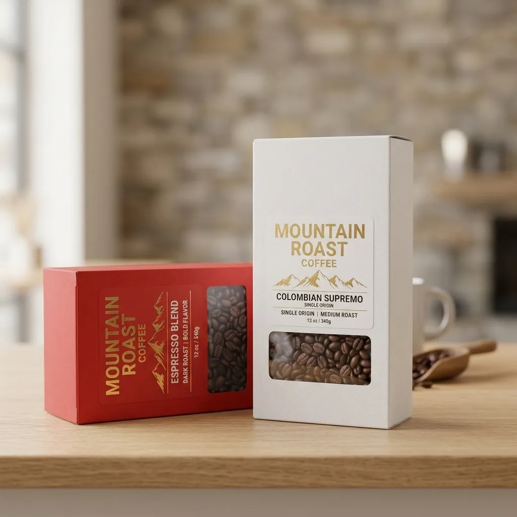 embalagem personalizada para café pronto para prateleira