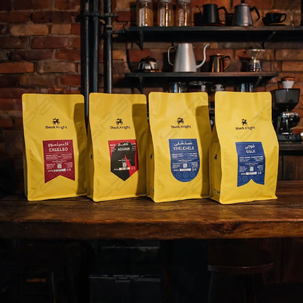 Saquinhos de Café de Fundo Liso Soft Touch