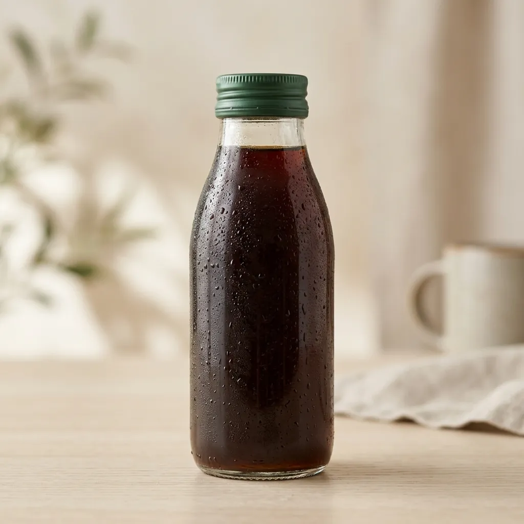 Chilled_coffee_bottle_on_display_