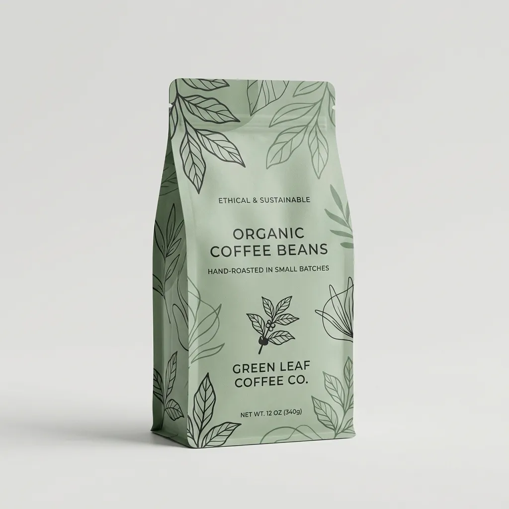 Sacotas-presente-de-grão-de café ecológico
