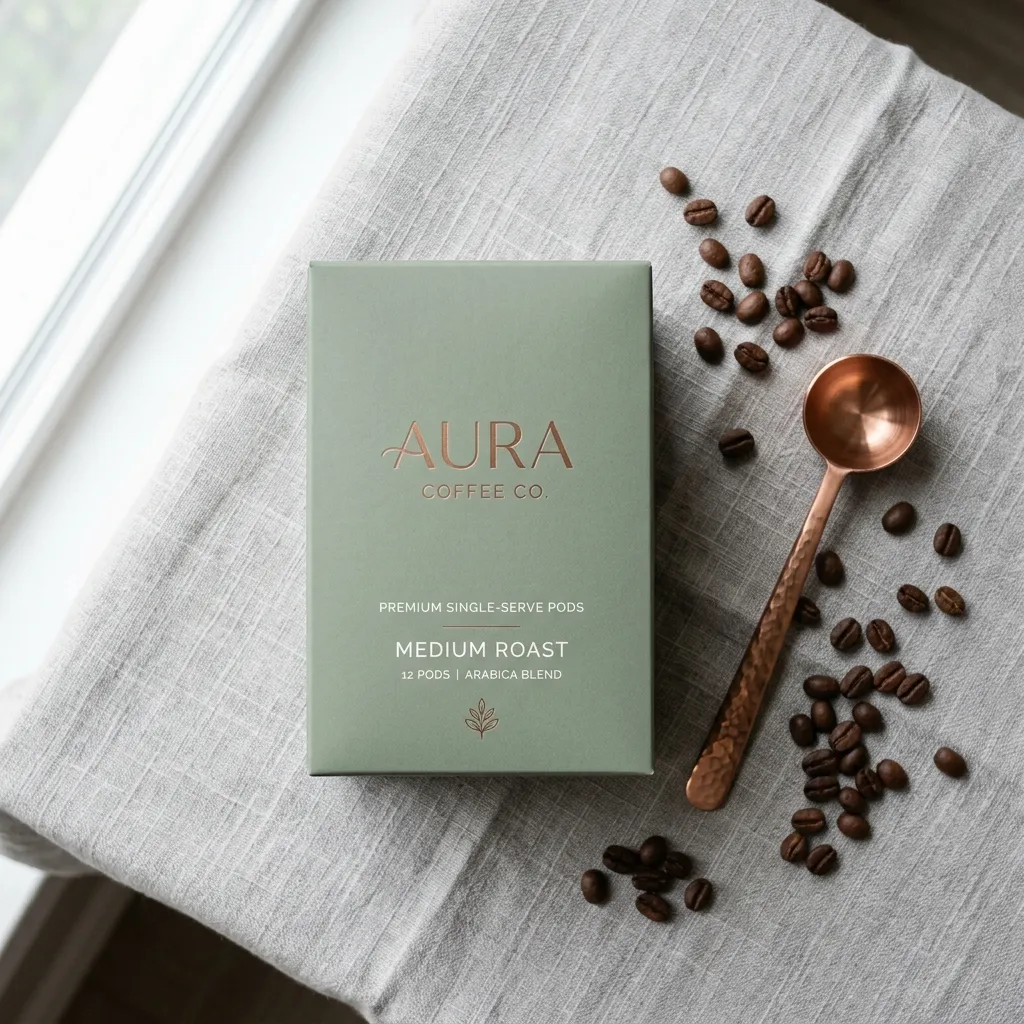 caixas de café de dose única