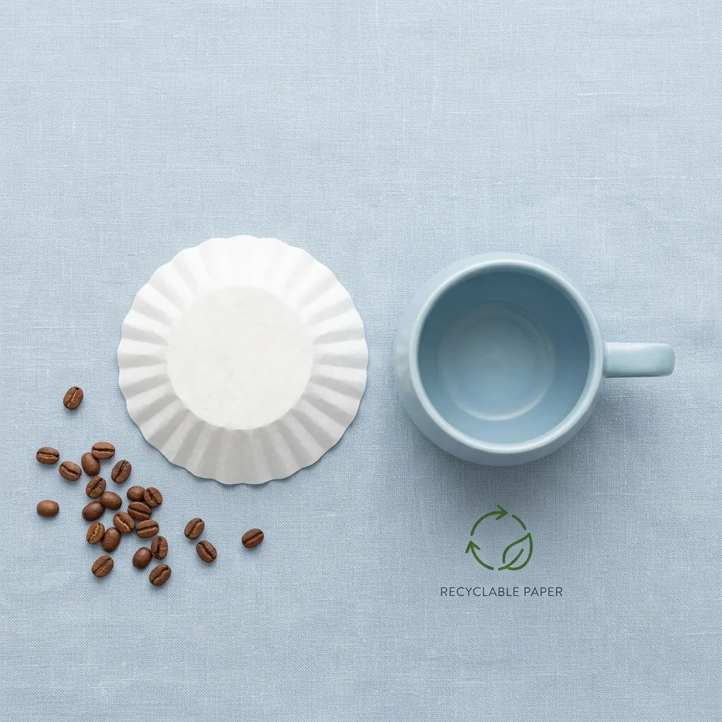 Filtro de café reciclável para OVNIs