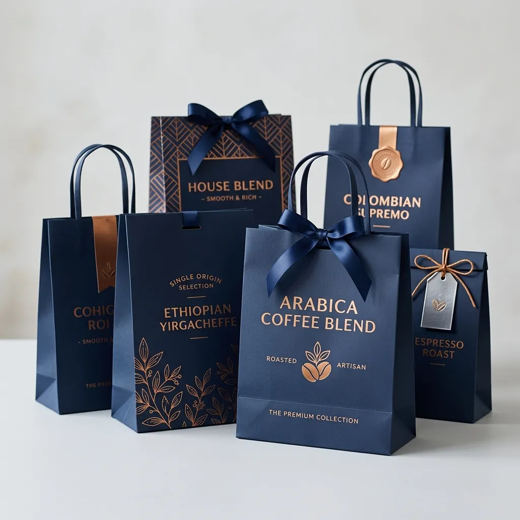 Pacote de saco-presente de café