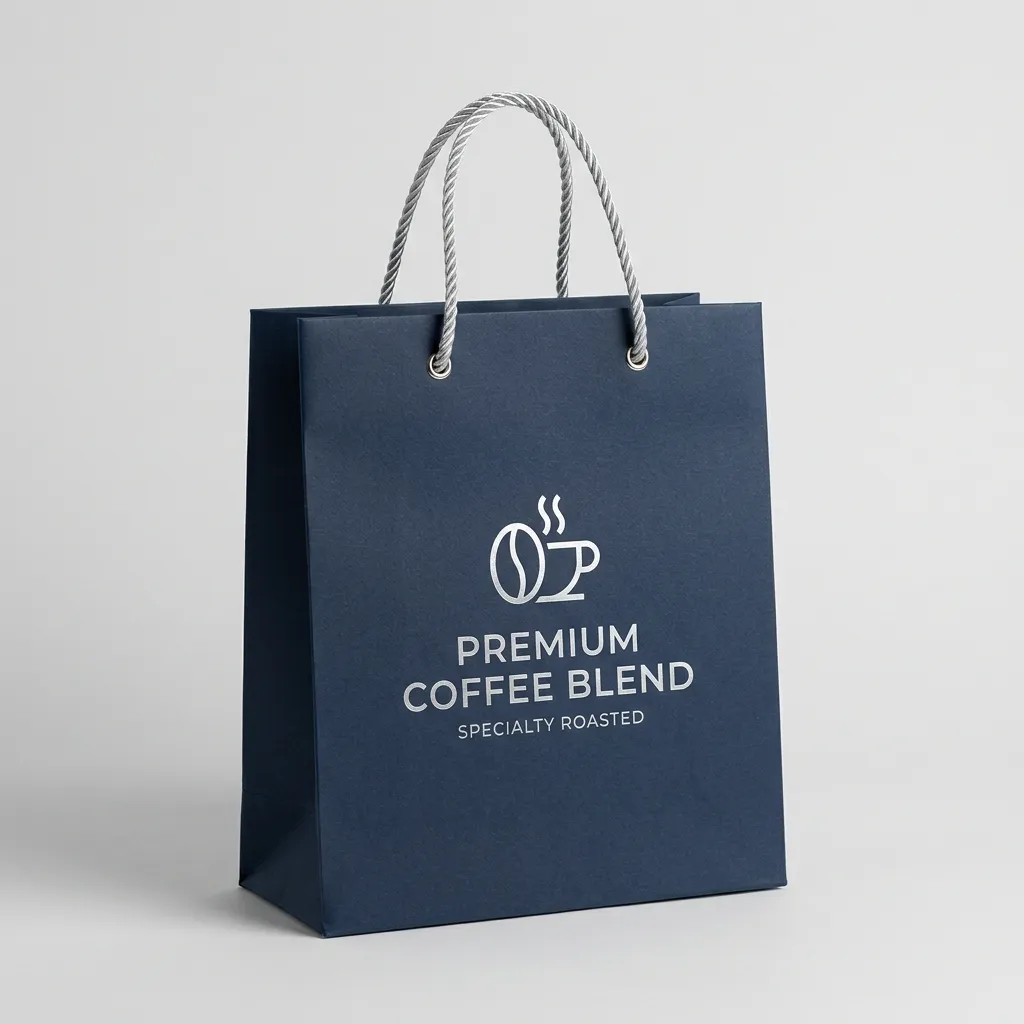 saco-presente-de-café impresso com-alças