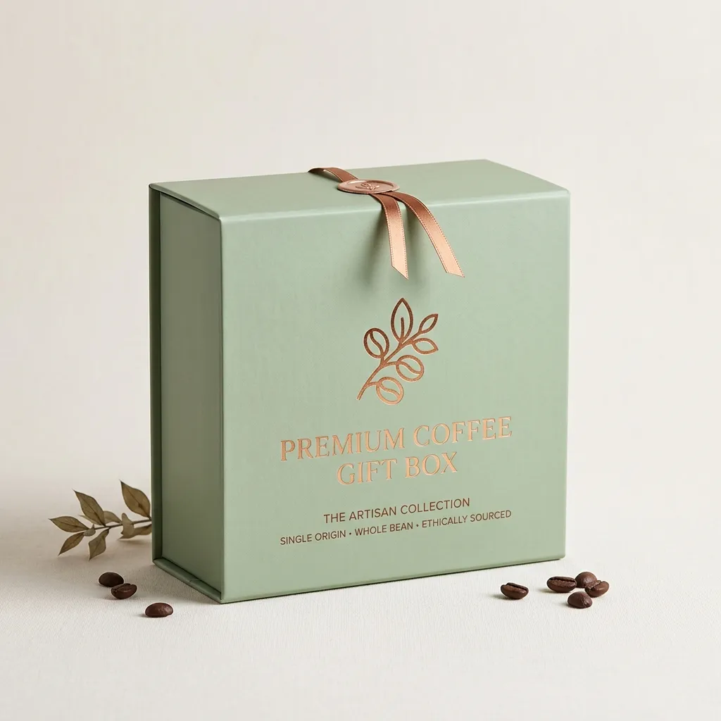caixas de presente de café à prova de umidade