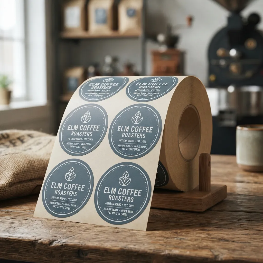 coffee-roll-label-stickers