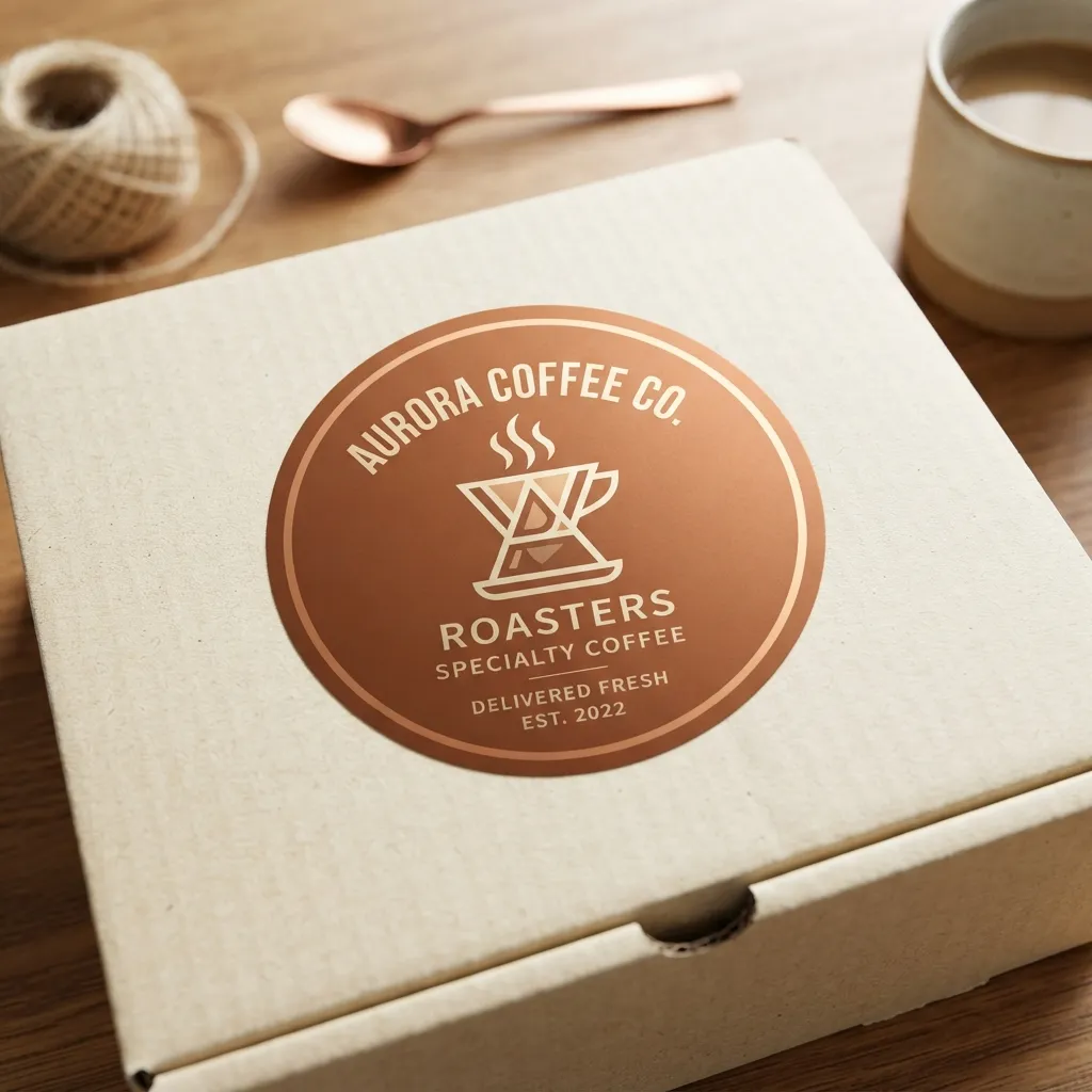 adesivos-personalizados de cafete-correspondência