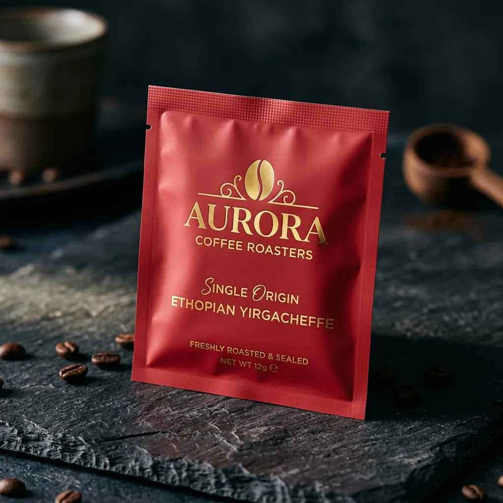 Saquinhos de café selados a quente
