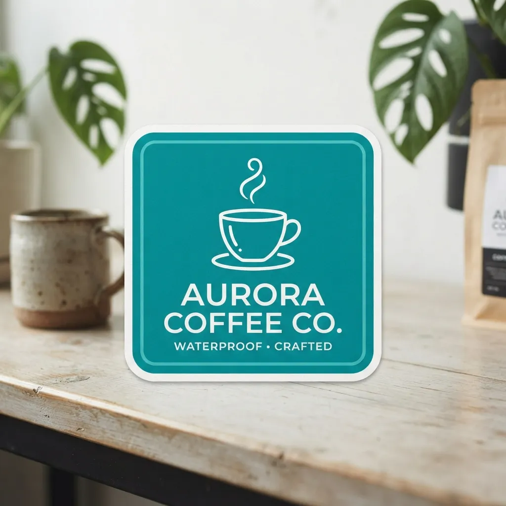 Coffee_waterproof_sticker_design