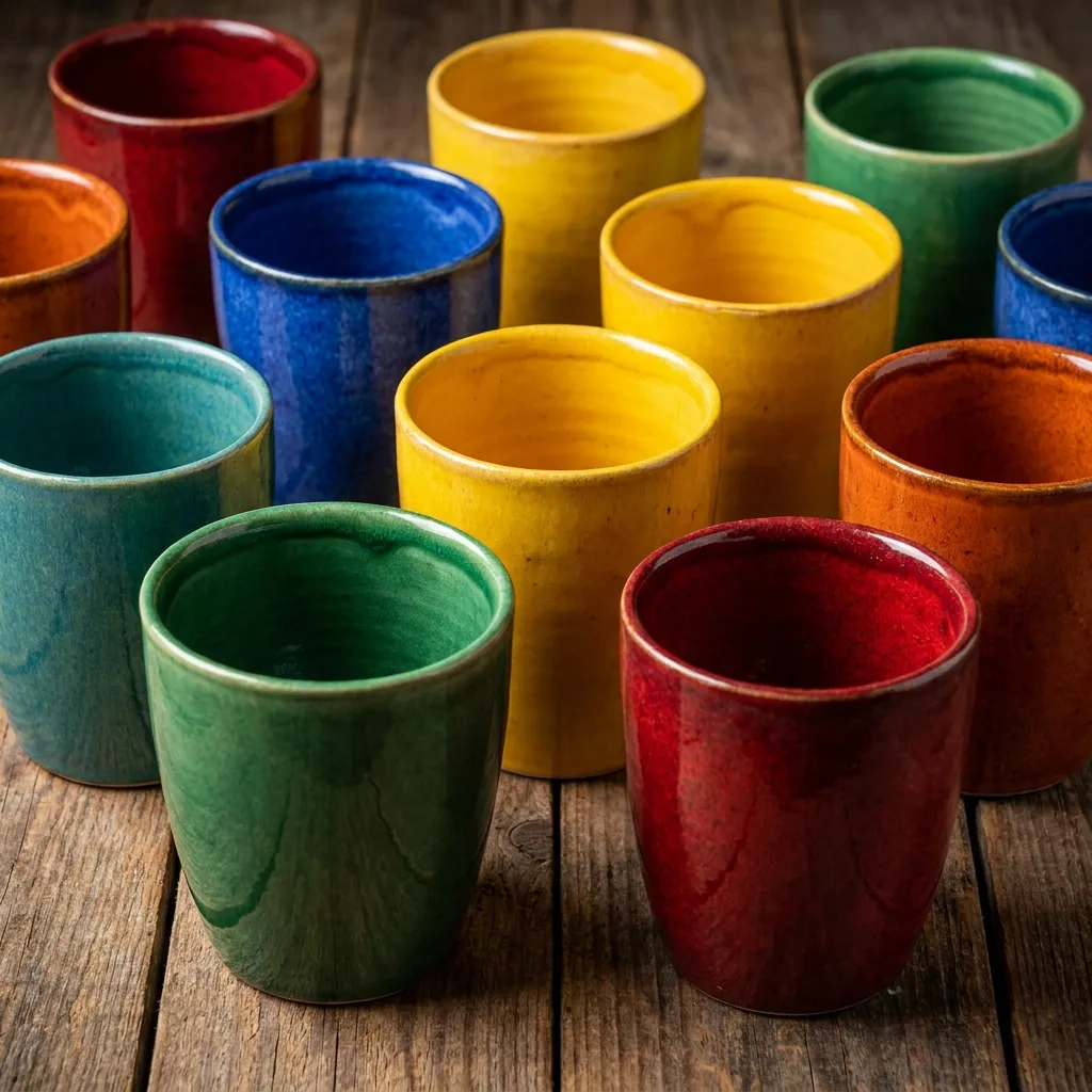 Colorful_ceramic_cups_displayed