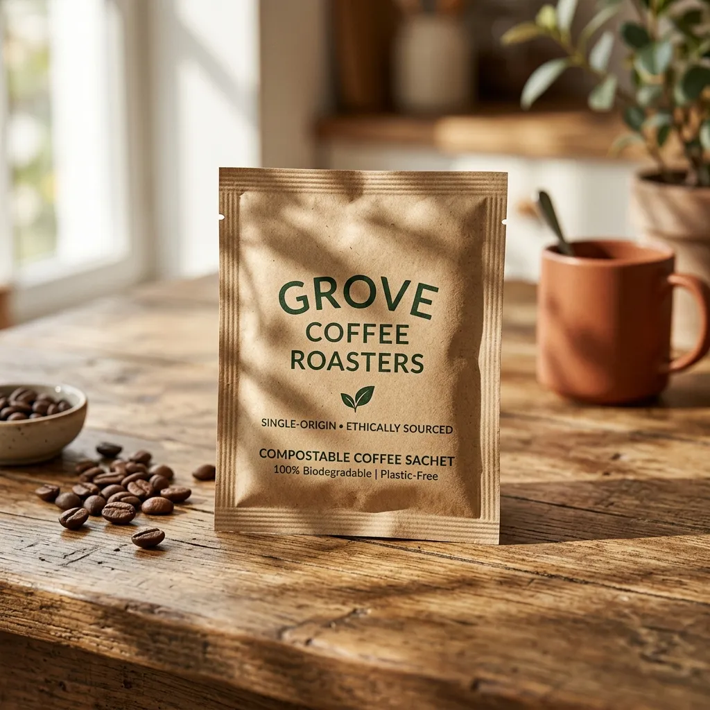 Saquinhos de café ecológico