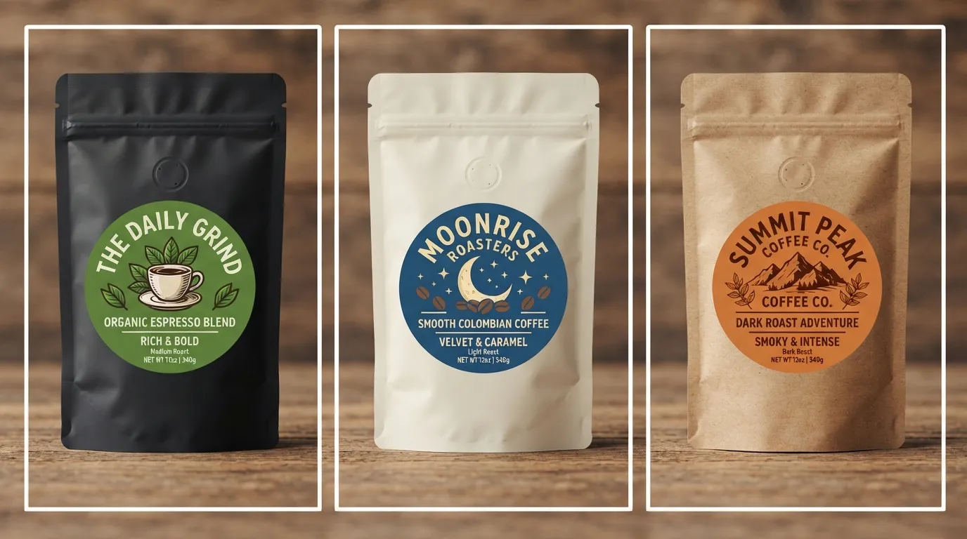 adesivos de etiqueta-sachê-café