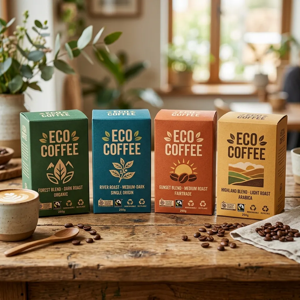 caixas de café ecológicas