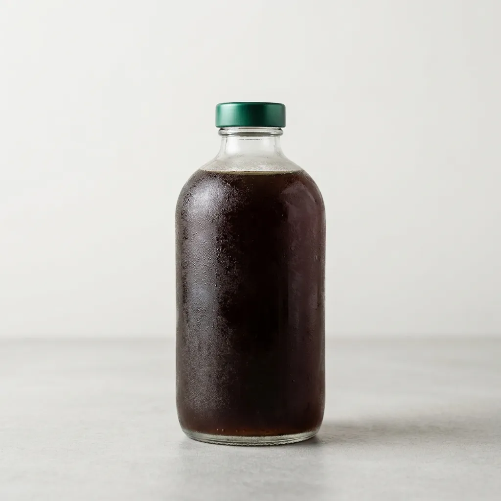 embalagem de garrafa gelada de café