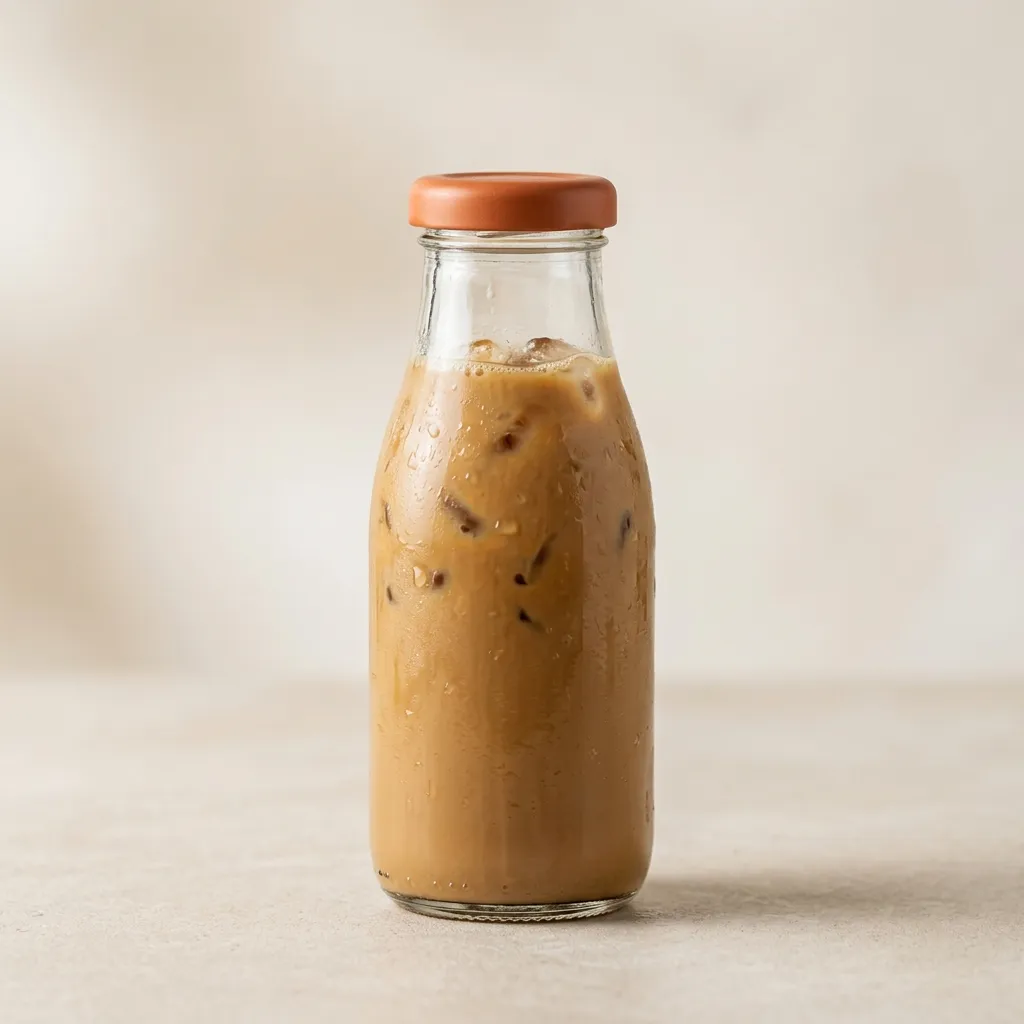 Glass_iced_coffee_bottle_displayed_