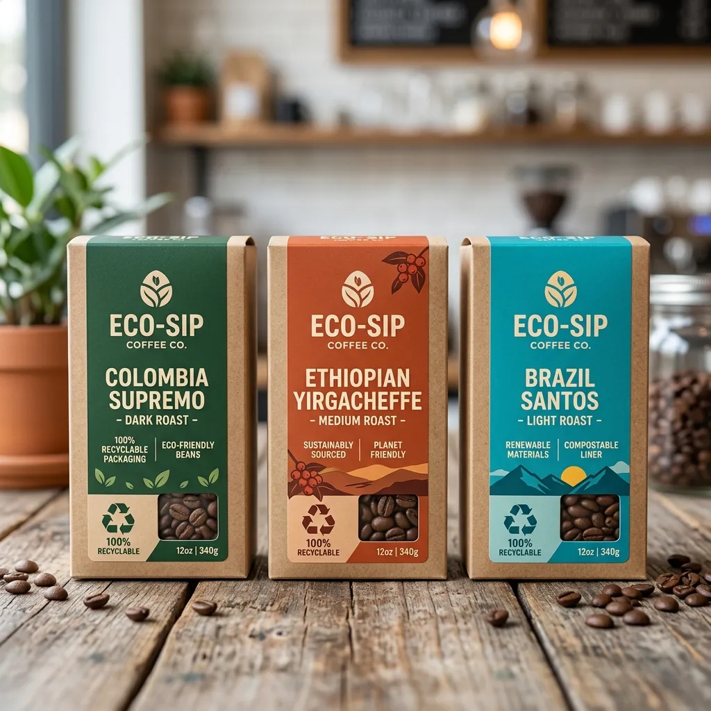 Caixas-de-Café Eco-Recicláveis