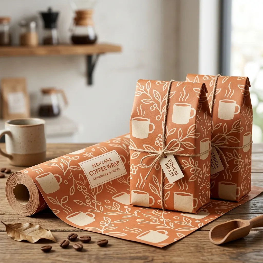 Papel de plástico eco-reciclável