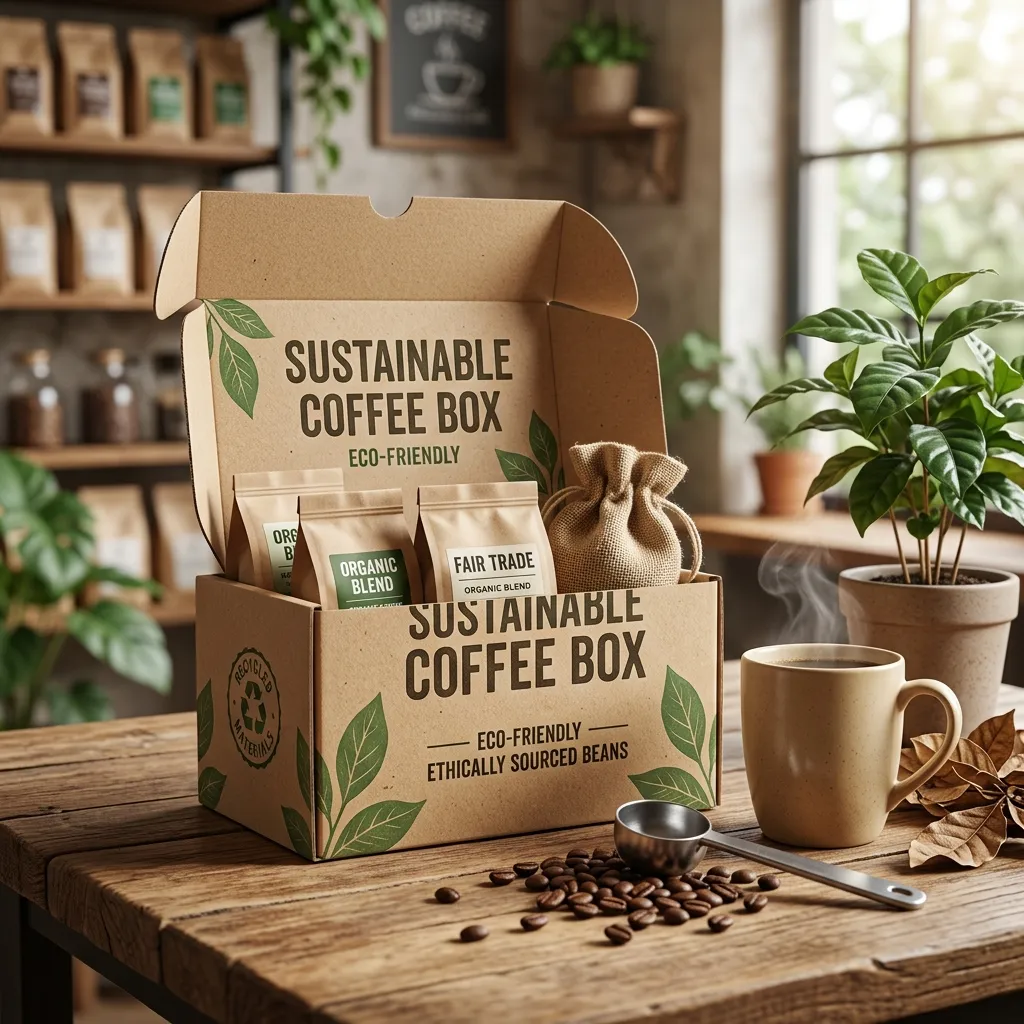 caixas de café sustentáveis