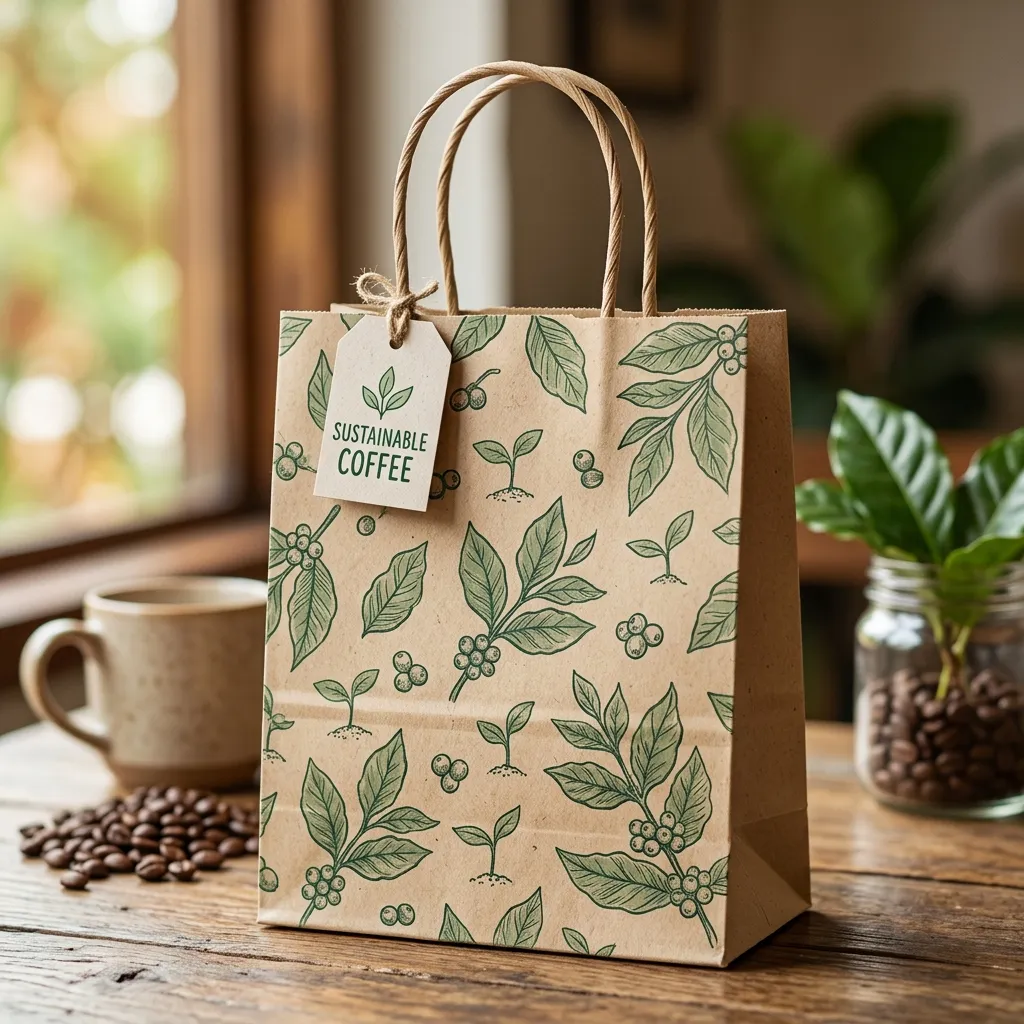 Sacotas-presente-de-café sustentável