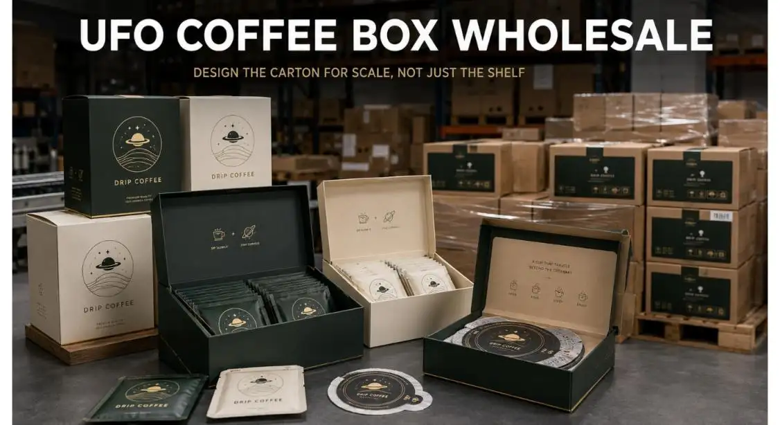 Caixa de café de OVNI no atacado