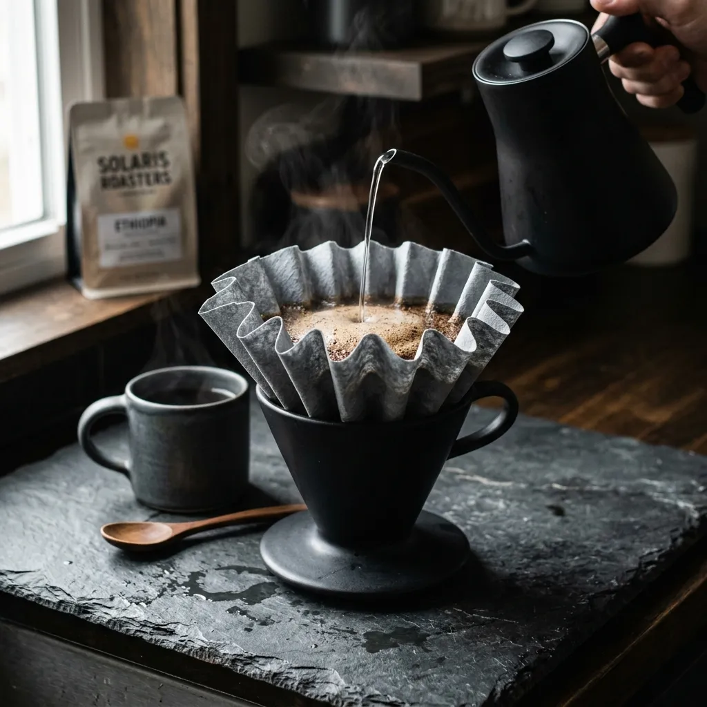 Gotejamento manual-OVNI-filtro de café