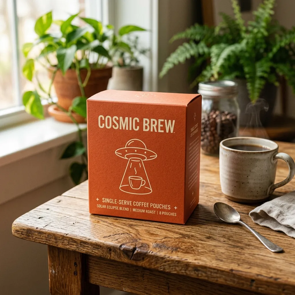 Caixa de Café Única de Uso Único
