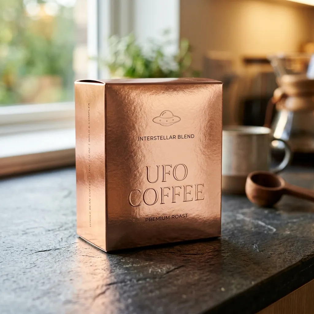 Pacotes personalizados-OVNI-caixa-de café
