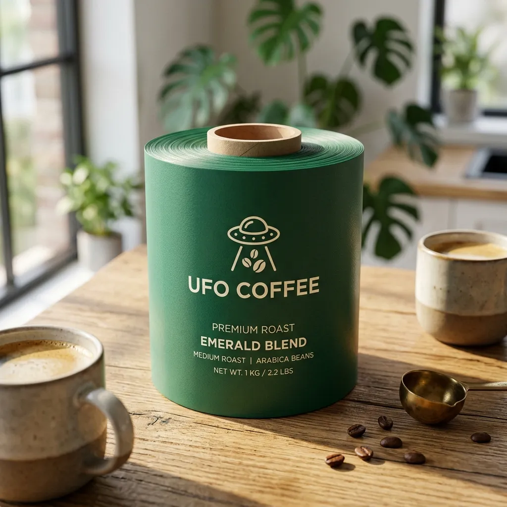 Pacotes de rolos de caixa-de café para OVNIs