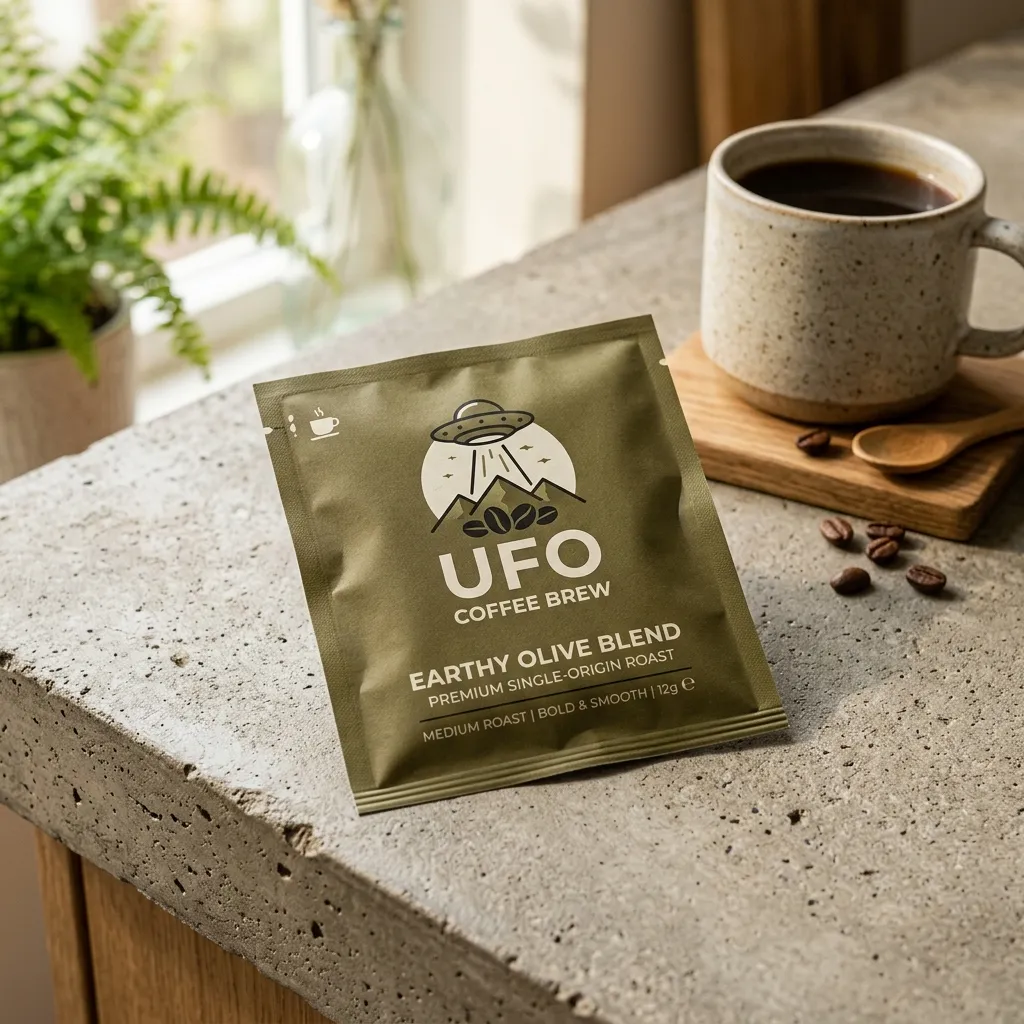 Sachês de café para OVNIs