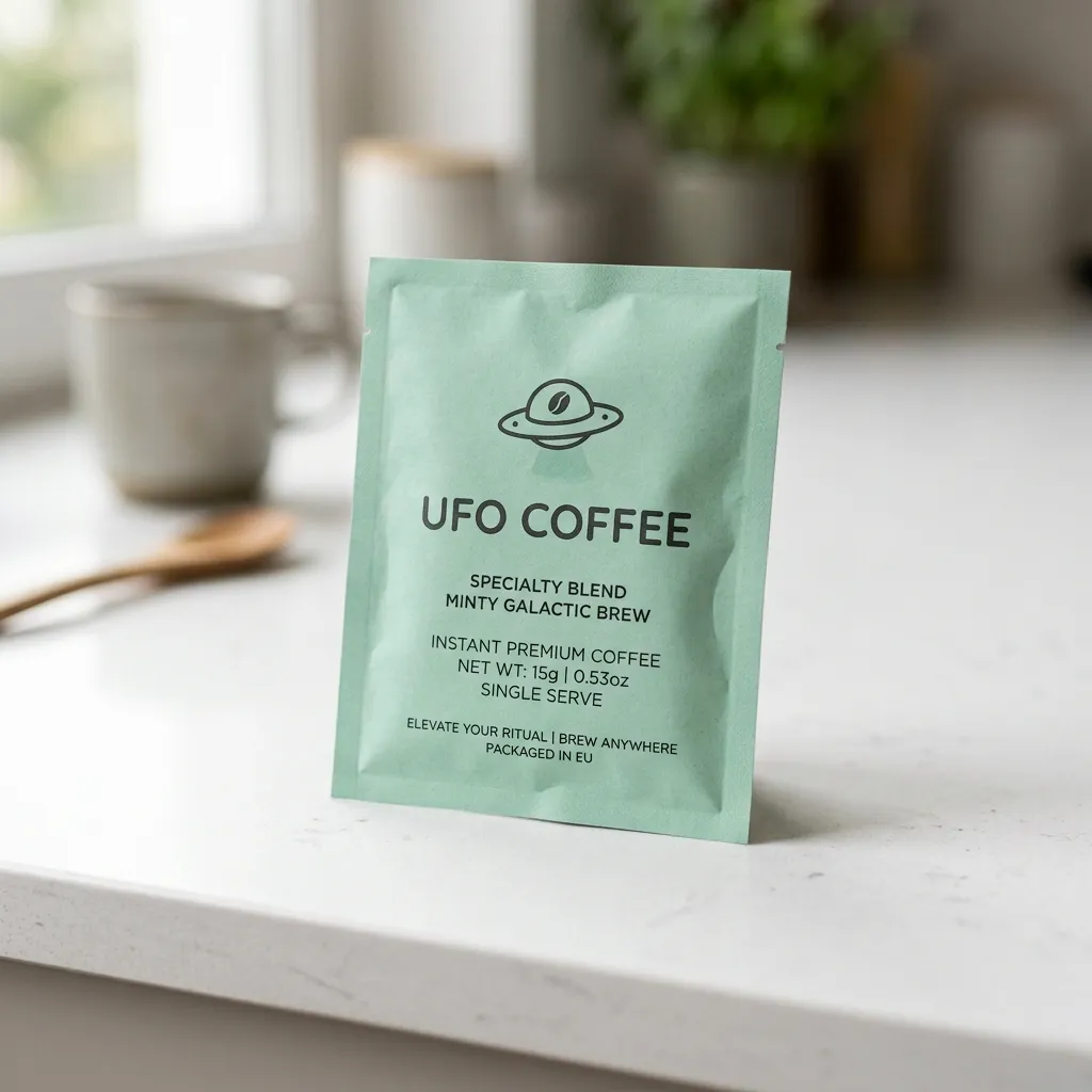 Pacote de Sachês de Café Simples de OVNIs