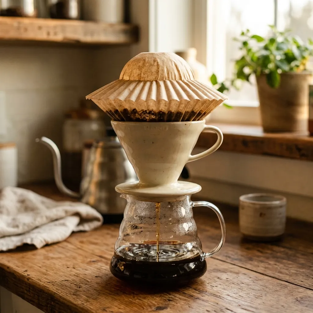 OVNI-viagem-Filtro de café