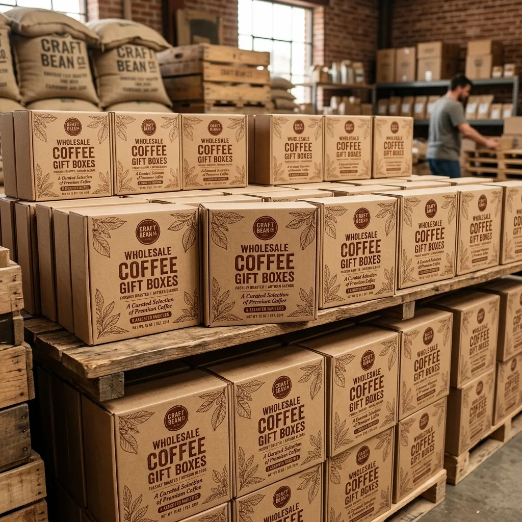 caixas-de presente de café no atacado