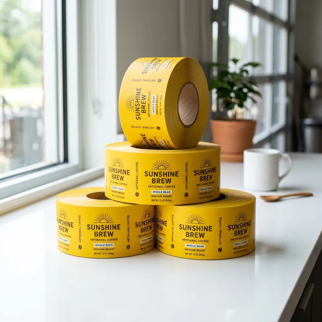 Yellow_packaging_roll_on_countertop
