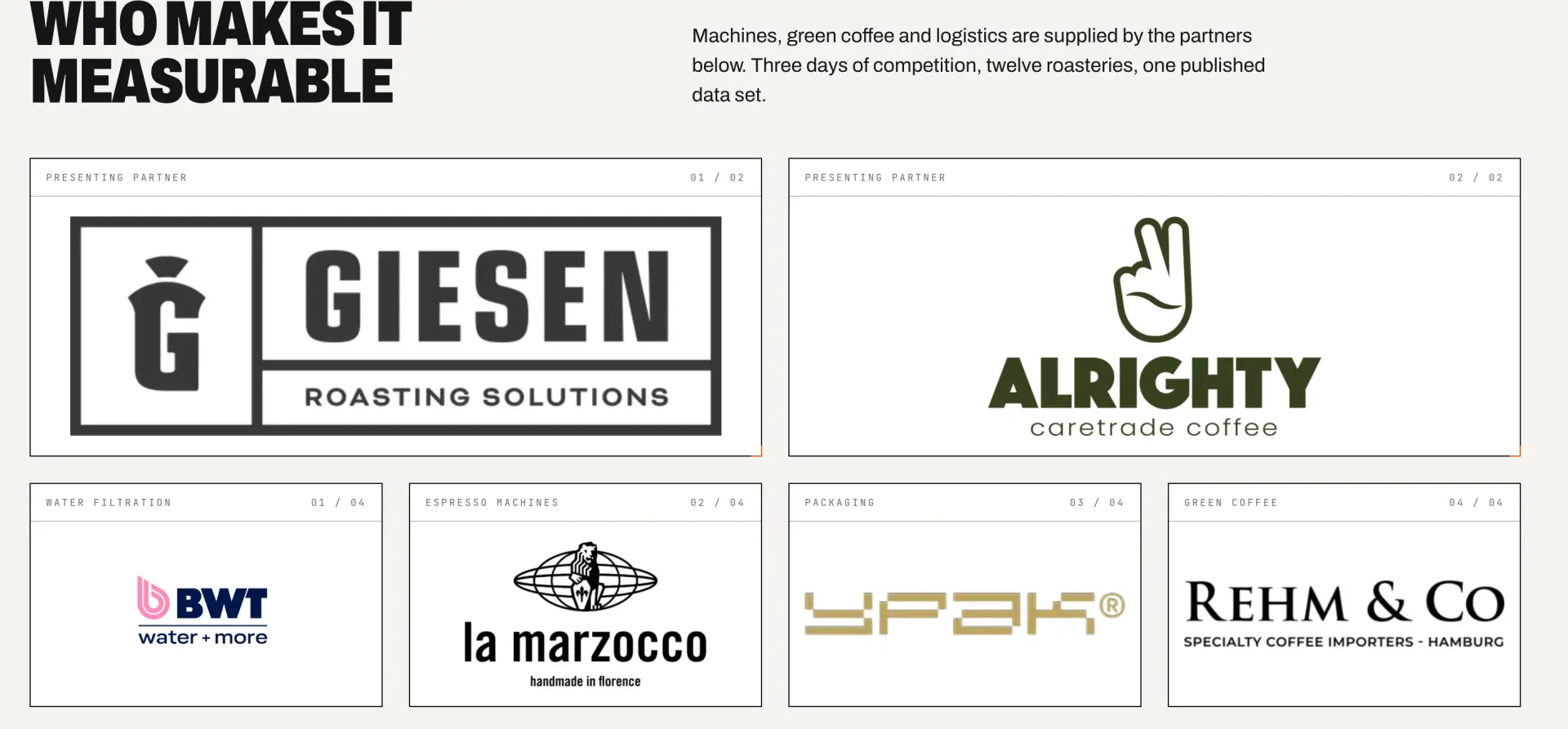Patrocinador de embalagens de café