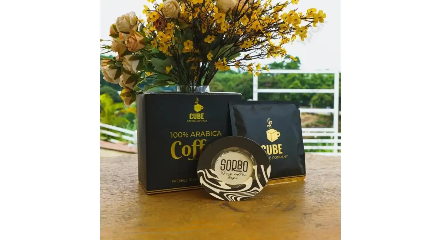 Caixas personalizadas para embalagens de café