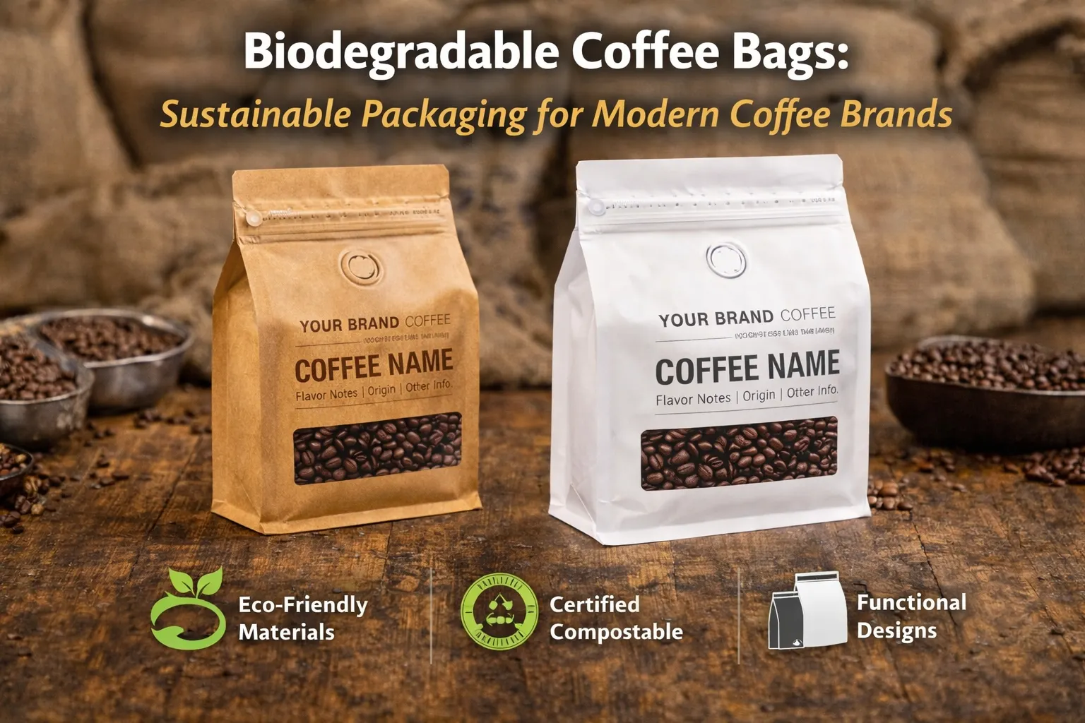 O que são saquinhas de café biodegradáveis?
