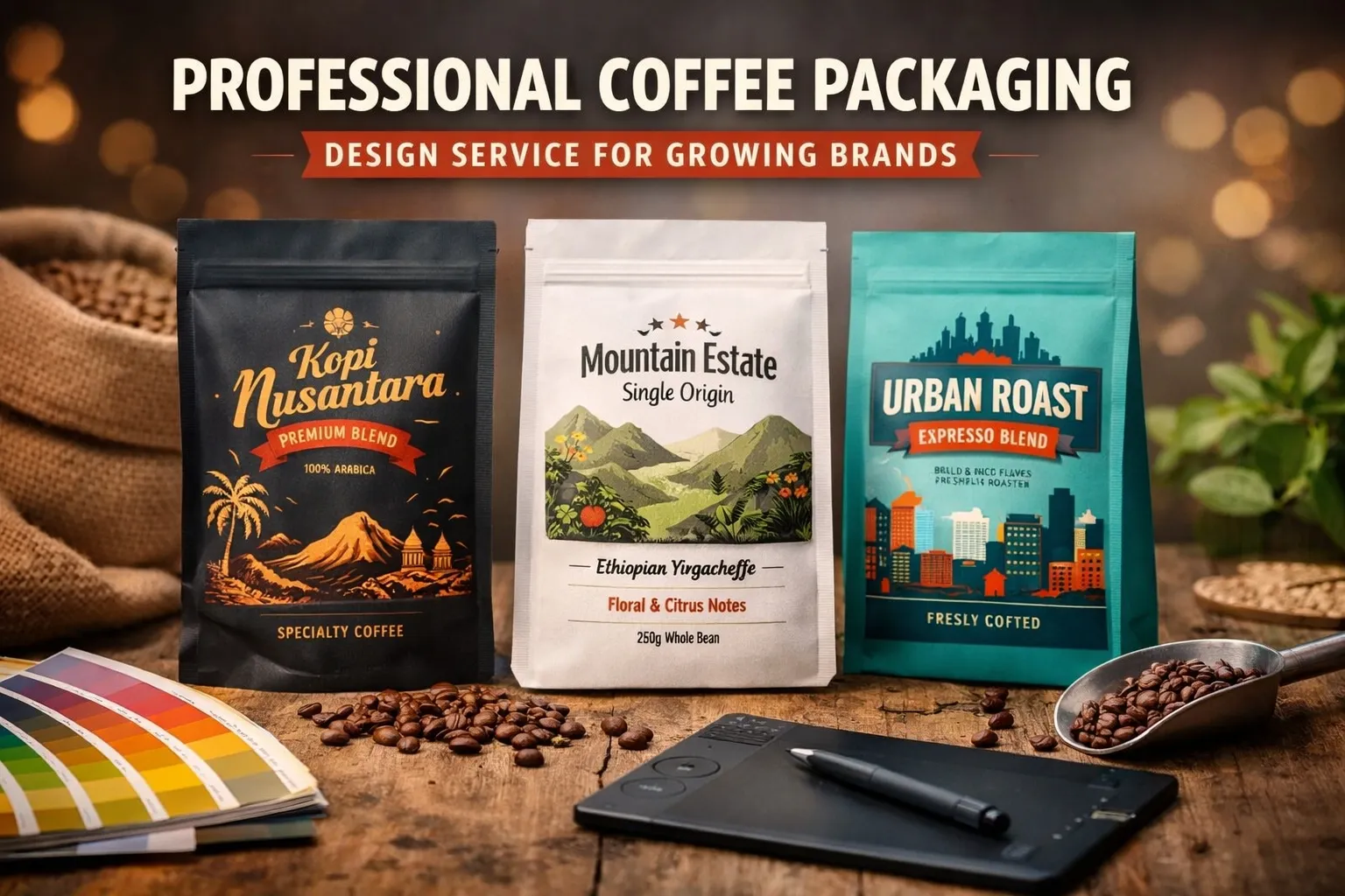 Por que o design das embalagens do café é tão importante?