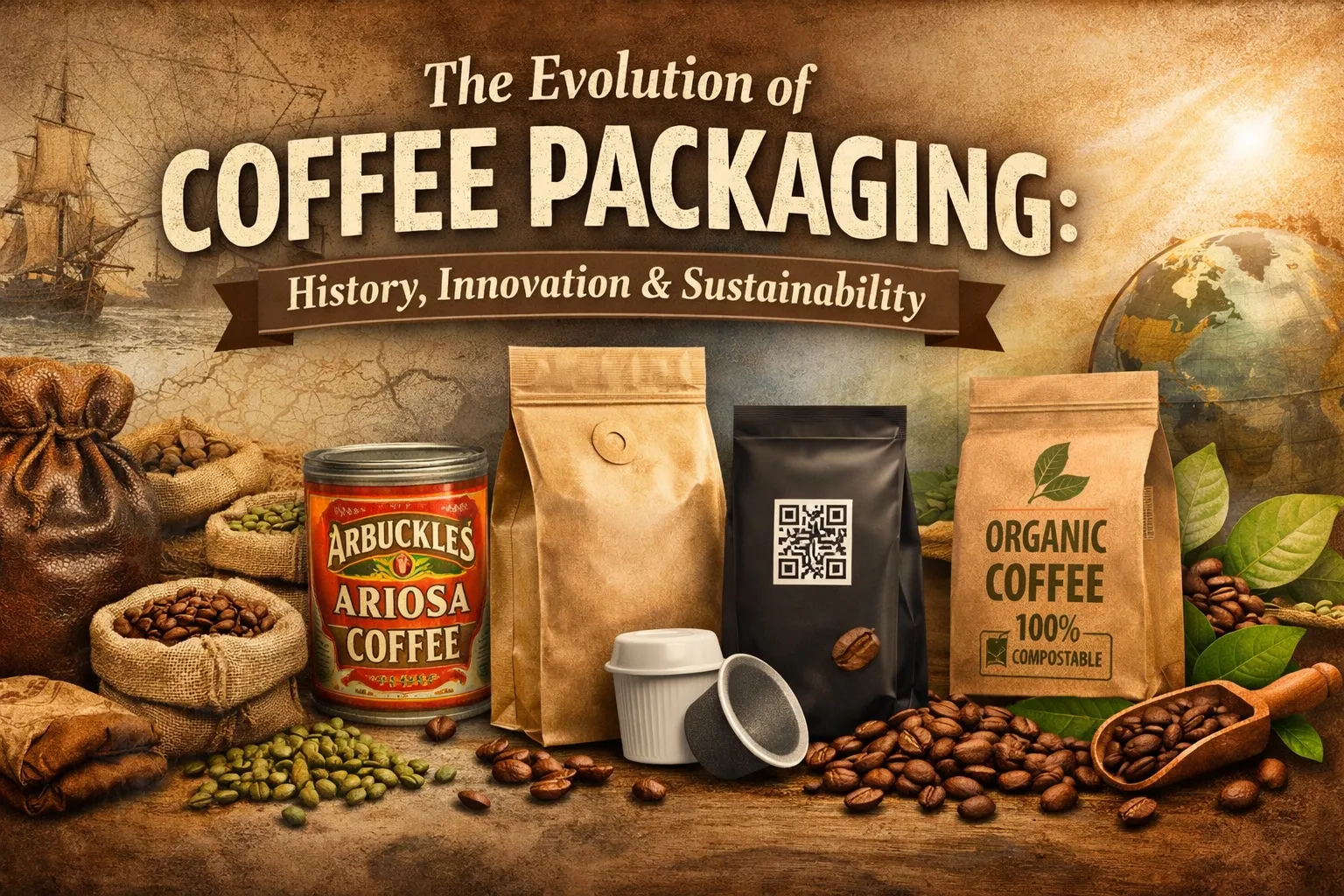 A Evolução da Embalagem de Café