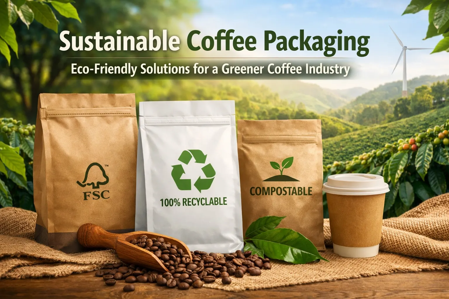 Assinatura de Café com Embalagens Biodegradáveis