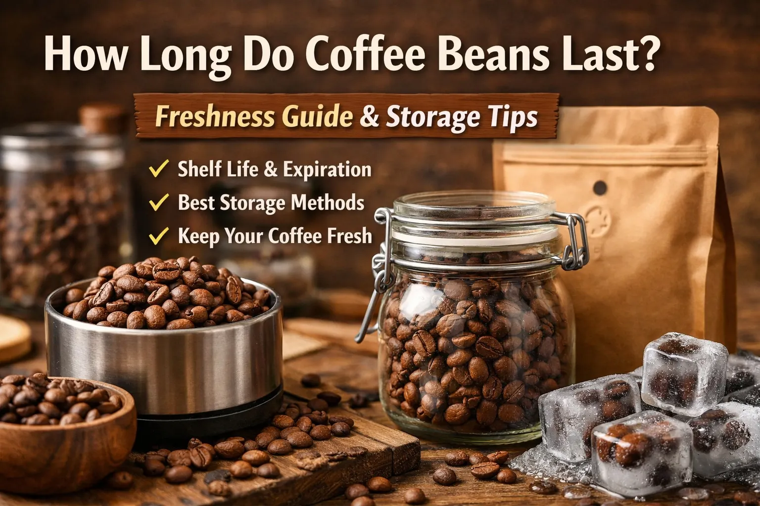 Quanto tempo dura um pacote de grãos de café?