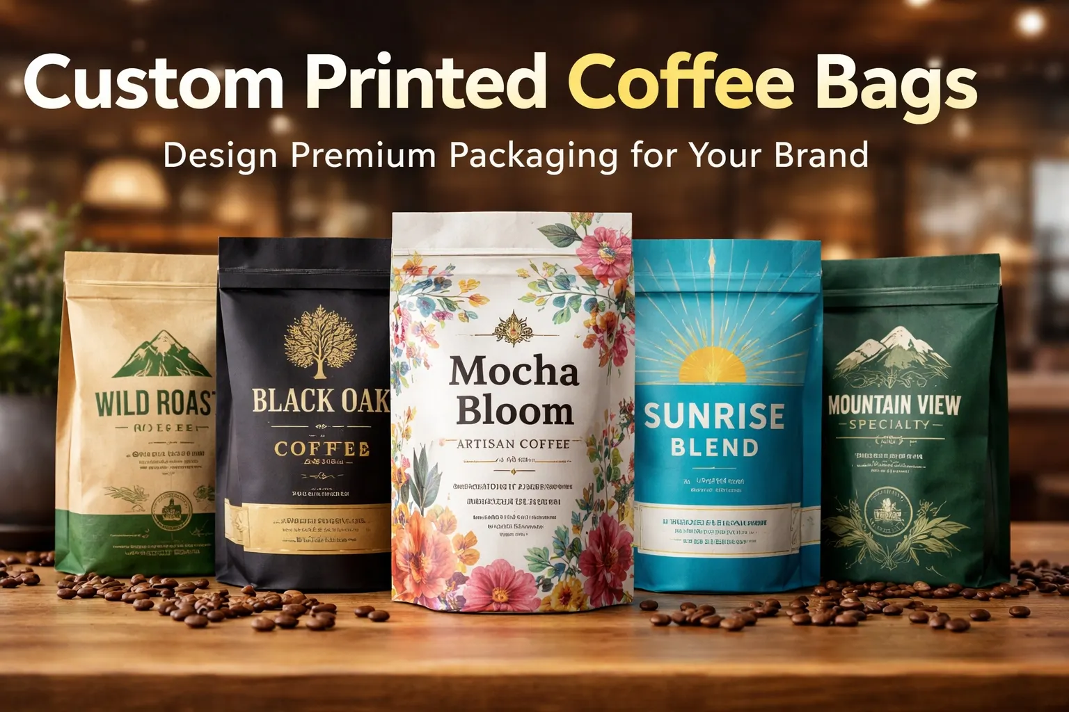 Como Criar Saquinhas de Café Impressas Personalizadas?