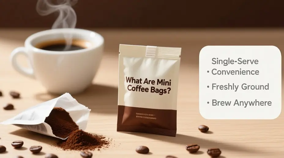 O que são mini saquinhas de café?